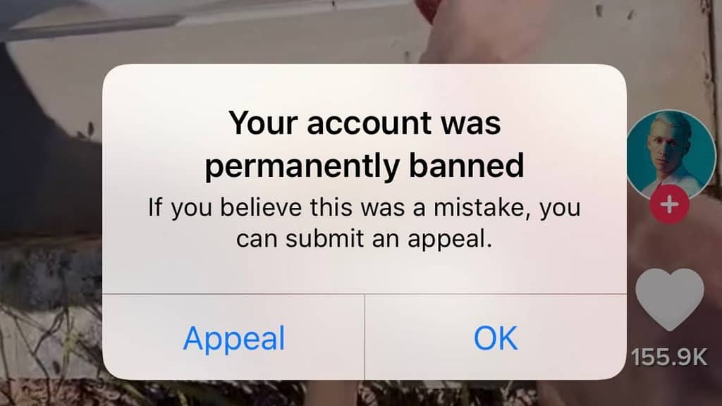 Permanently Banned From Tiktok