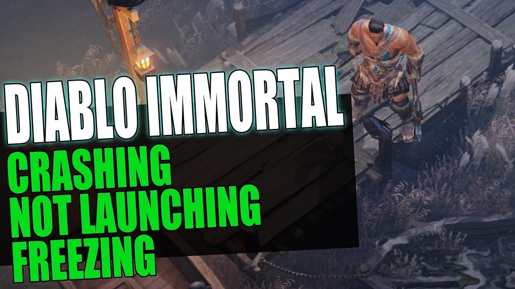 Diablo Immortal Crashing
