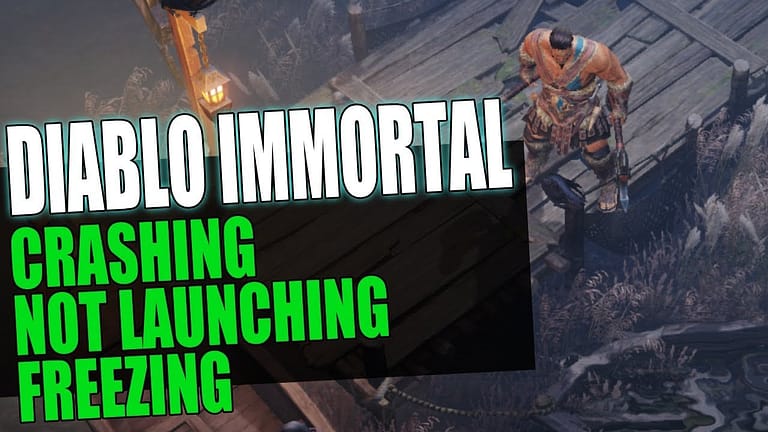 Diablo Immortal Crashing Fixed Permanently?